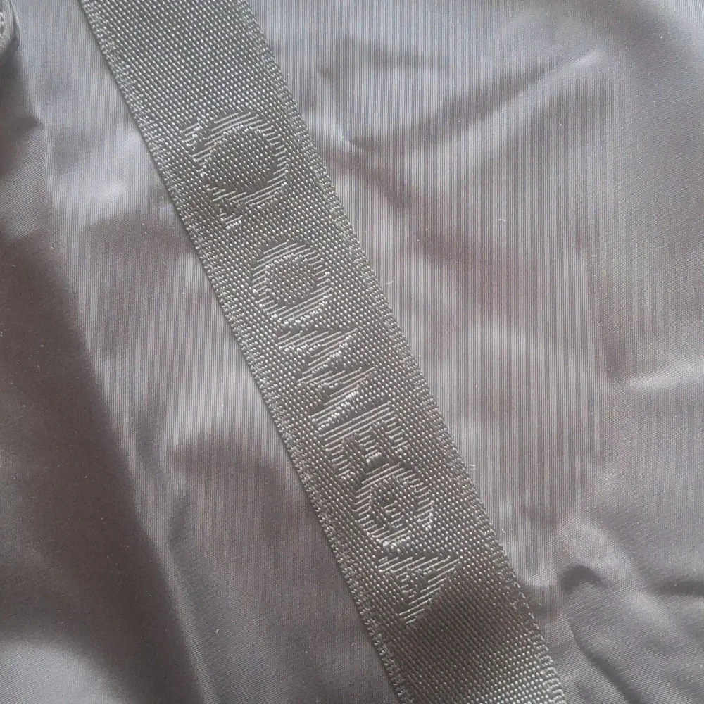 Omega Weekend Black Nylon Tote
